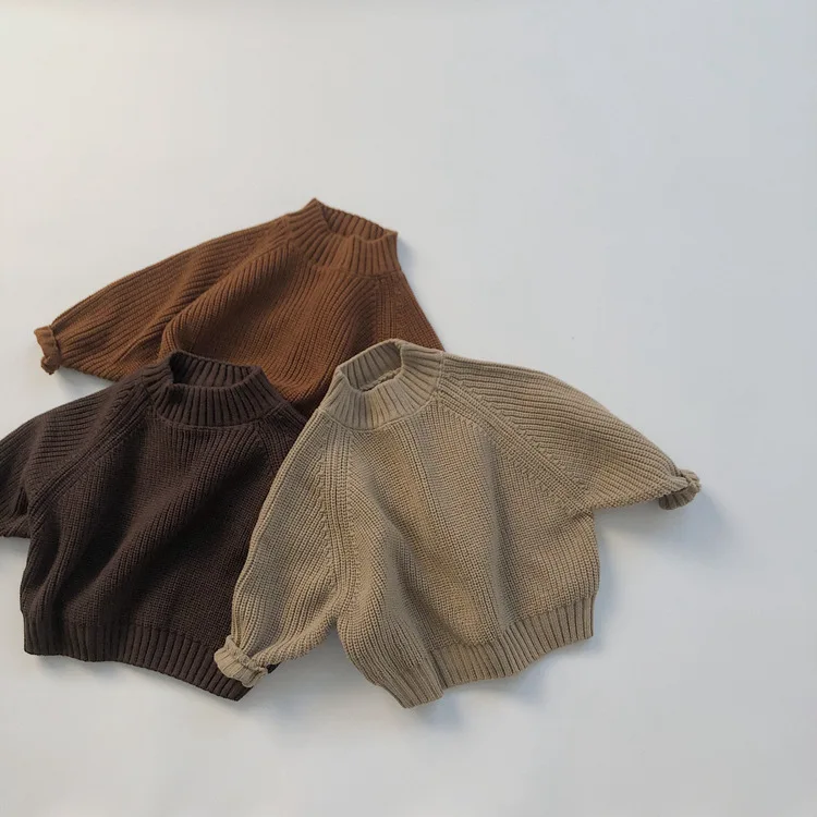 winter children's thickened thick needle pullover bottoming semi-high collar boys and girls sweaters
winter children's thickened thick needle pullover bottoming semi-high collar boys and girls sweaters