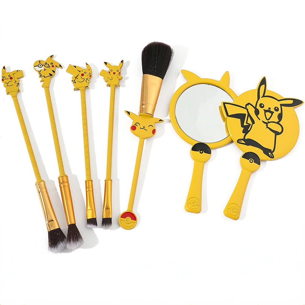 Pokemon anime toys cute cartoon Pikachu metal brush set pet elves around the gift children and girls toy gift
Pokemon anime toys cute cartoon Pikachu metal brush set pet elves around the gift children and girls toy gift