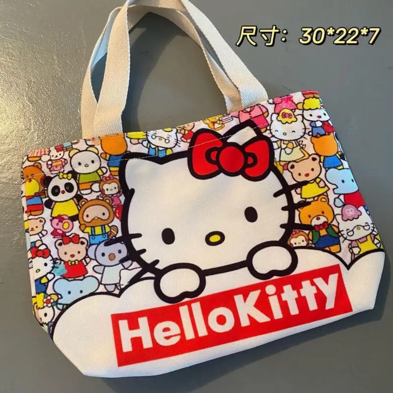 Холщовая Сумка Hello Kitty с мультяшным рисунком, Портативная сумка через плечо, японская Бытовая легкая Вместительная женская сумка для покупо...
Холщовая Сумка Hello Kitty с мультяшным рисунком, Портативная сумка через плечо, японская Бытовая легкая Вместительная женская сумка для покупо...