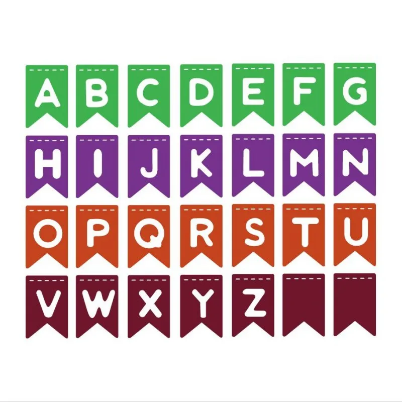Flag Letter Metal Cut Dies Stencils for Scrapbooking Stamp/Photo Album Decorative Embossing DIY Paper Cards
Flag Letter Metal Cut Dies Stencils for Scrapbooking Stamp/Photo Album Decorative Embossing DIY Paper Cards