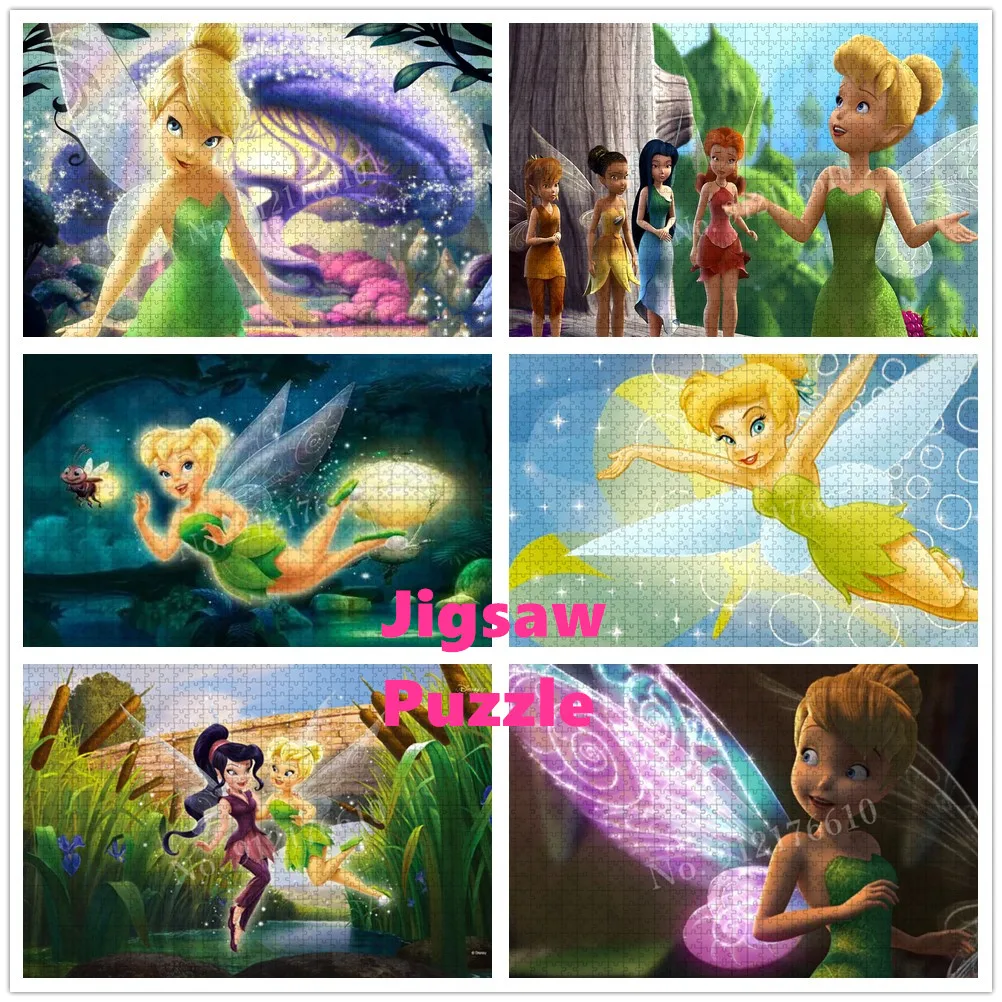 Puzzles for Adults Kids Tinker Bell 300/500/1000 Pieces Disney Cartoon Jigsaw Puzzle Toys Hobbies Games and Puzzles for Gift
Puzzles for Adults Kids Tinker Bell 300/500/1000 Pieces Disney Cartoon Jigsaw Puzzle Toys Hobbies Games and Puzzles for Gift