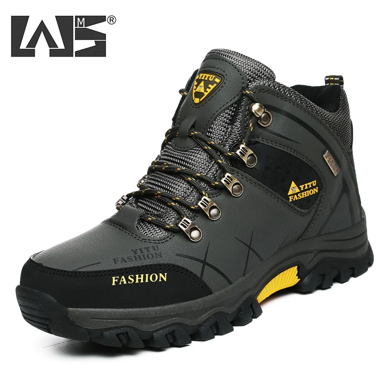 Brand Men Winter Snow Boots Waterproof Leather Sneakers Super Warm Men's Boots Outdoor Male Hiking Boots Work Shoes Size 39-47
Brand Men Winter Snow Boots Waterproof Leather Sneakers Super Warm Men's Boots Outdoor Male Hiking Boots Work Shoes Size 39-47