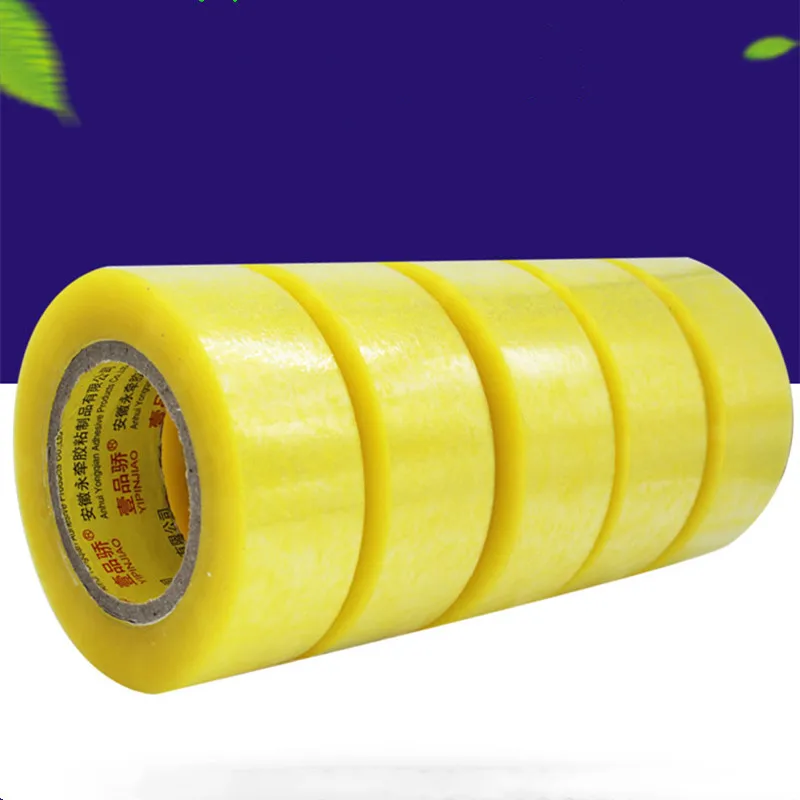 

The Transparent Tape Is 4.2cm Wide and 3.0cm Thick. Used for Packing and Sealing Adhesive Tape. Super Sticky Large Roll Tape