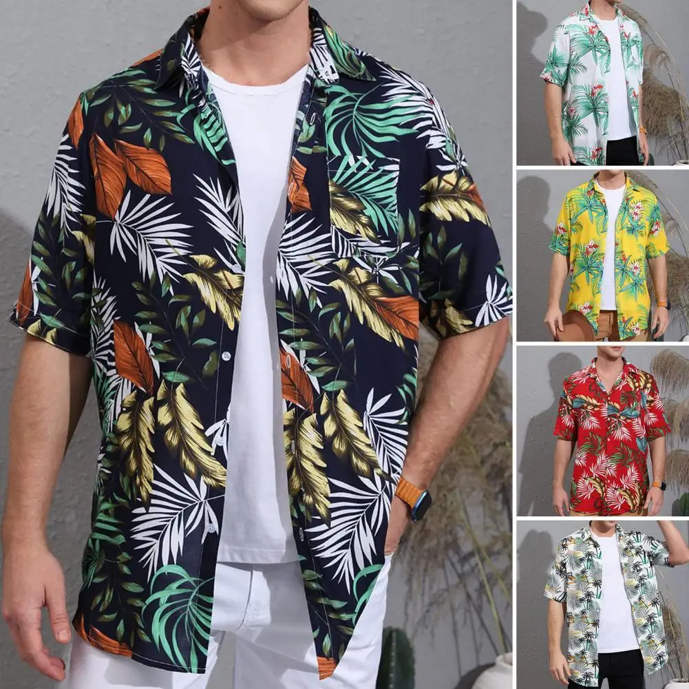 Festive Carnival Short Sleeve Hawaiian Shirt Men Summer Mens Hawaiian Shirts Casual Tropical Plants Print Beach Aloha Shirt Men
Festive Carnival Short Sleeve Hawaiian Shirt Men Summer Mens Hawaiian Shirts Casual Tropical Plants Print Beach Aloha Shirt Men