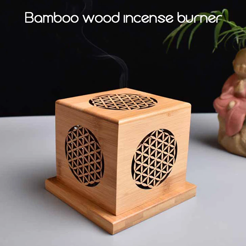 Arabic Coil Incense Burner Zen Hollow Bamboo Wooden Tower Burner Stick Incense Holder Sandalwood Censer Home Cone Incense Base
Arabic Coil Incense Burner Zen Hollow Bamboo Wooden Tower Burner Stick Incense Holder Sandalwood Censer Home Cone Incense Base