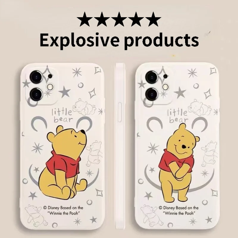 Disney Pooh Phone Case Cover for Iphone 13 12 Pro Max 11 8 7 6 S XR PLUS X XS SE 2020 Mini All-inclusive Silicone Soft Shell
Disney Pooh Phone Case Cover for Iphone 13 12 Pro Max 11 8 7 6 S XR PLUS X XS SE 2020 Mini All-inclusive Silicone Soft Shell
