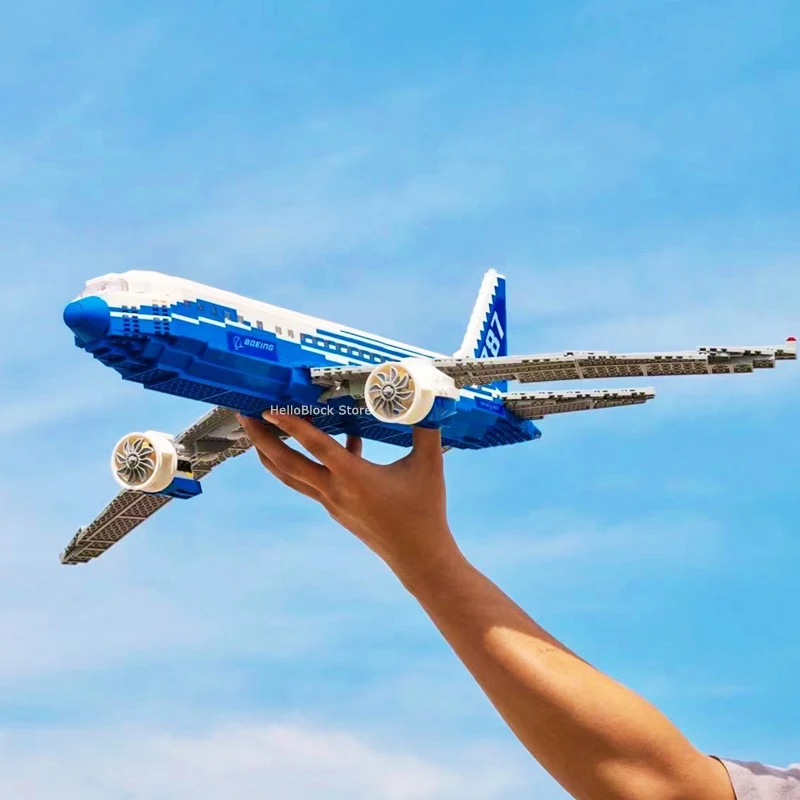 Ideas The Boeing 787 Airliner Building Block City Airplane Passenger Plane Bricks Transport Plane Toys For Kids Birthday Gifts
Ideas The Boeing 787 Airliner Building Block City Airplane Passenger Plane Bricks Transport Plane Toys For Kids Birthday Gifts