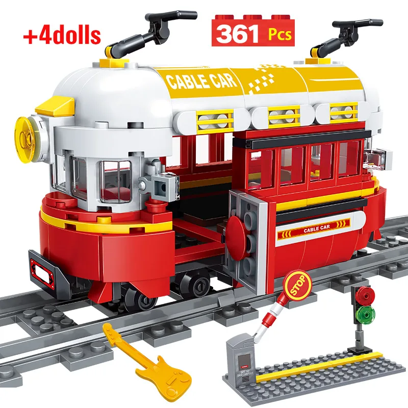 City Train Railway Track Building Blocks Classic Christmas Trains Figures Bricks DIY Toys for Children Boys Gifts
City Train Railway Track Building Blocks Classic Christmas Trains Figures Bricks DIY Toys for Children Boys Gifts