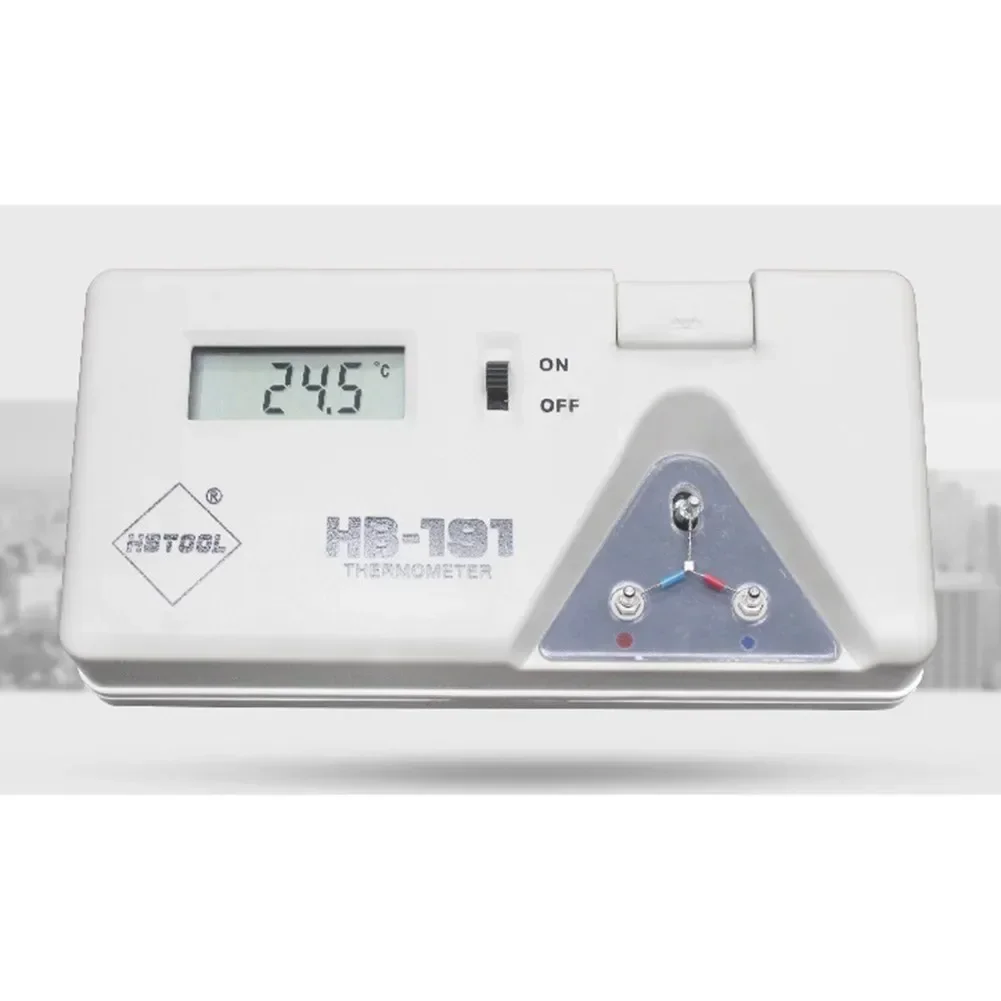 191 термометр + износостойкий Электроинструмент с ЖК-дисплеем
191 термометр + износостойкий Электроинструмент с ЖК-дисплеем