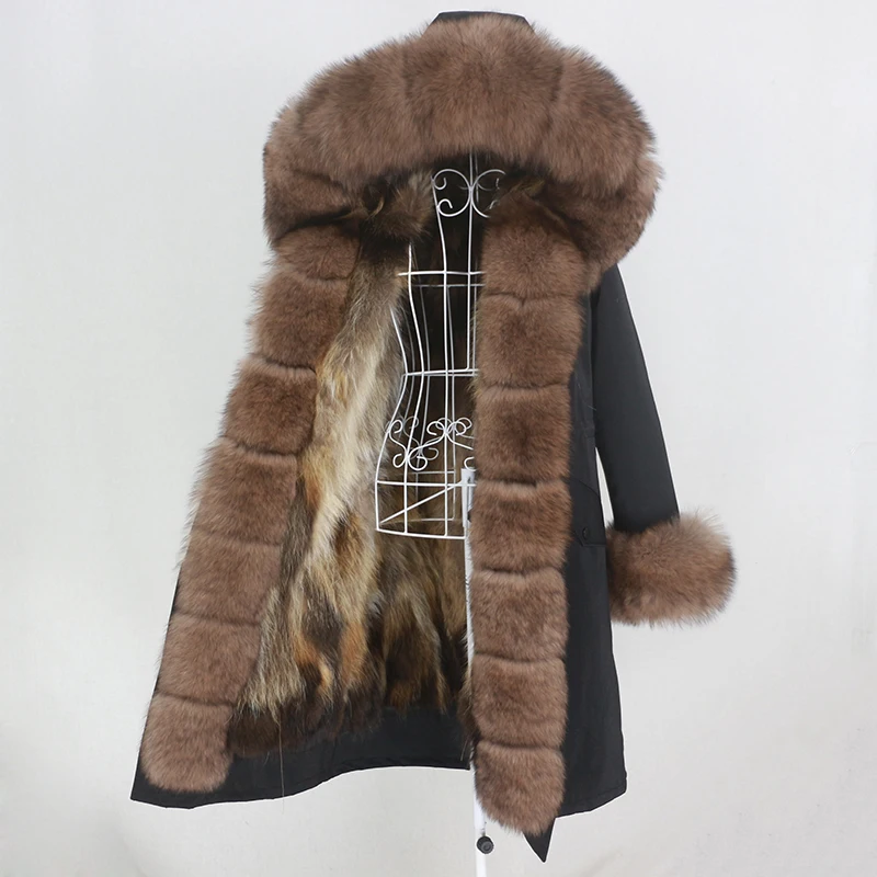 OFTBUY 2023 X-long Waterproof Parka Real Fur Coat Winter Jacket Women Natural Fox Fur Thick Warm Detachable Streetwear Outerwear
OFTBUY 2023 X-long Waterproof Parka Real Fur Coat Winter Jacket Women Natural Fox Fur Thick Warm Detachable Streetwear Outerwear
