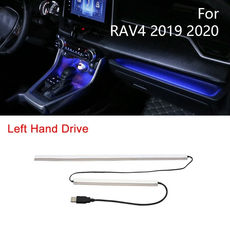 Car Center Console Atmosphere Lamp LED Dashboard Atmosphere Light Strips for Toyota RAV4 2019 2020 LHD
Car Center Console Atmosphere Lamp LED Dashboard Atmosphere Light Strips for Toyota RAV4 2019 2020 LHD