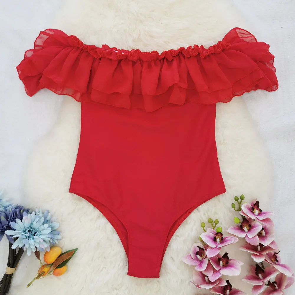 TYAKKVE 2023 Ruffle Swimsuit One Piece Sexy Swimwear Woman Monokini Cover Up Off Shoulder Solid Red Beach Bathing Suit Skirt
TYAKKVE 2023 Ruffle Swimsuit One Piece Sexy Swimwear Woman Monokini Cover Up Off Shoulder Solid Red Beach Bathing Suit Skirt