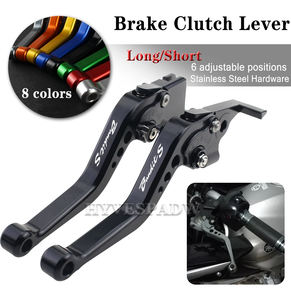 For SUZUKI GSF 1250F BANDIT GSX 1400 GSF1200 GSF1250F Motorcycle Adjustable Handles Lever Long / Short Brake Clutch Levers
For SUZUKI GSF 1250F BANDIT GSX 1400 GSF1200 GSF1250F Motorcycle Adjustable Handles Lever Long / Short Brake Clutch Levers