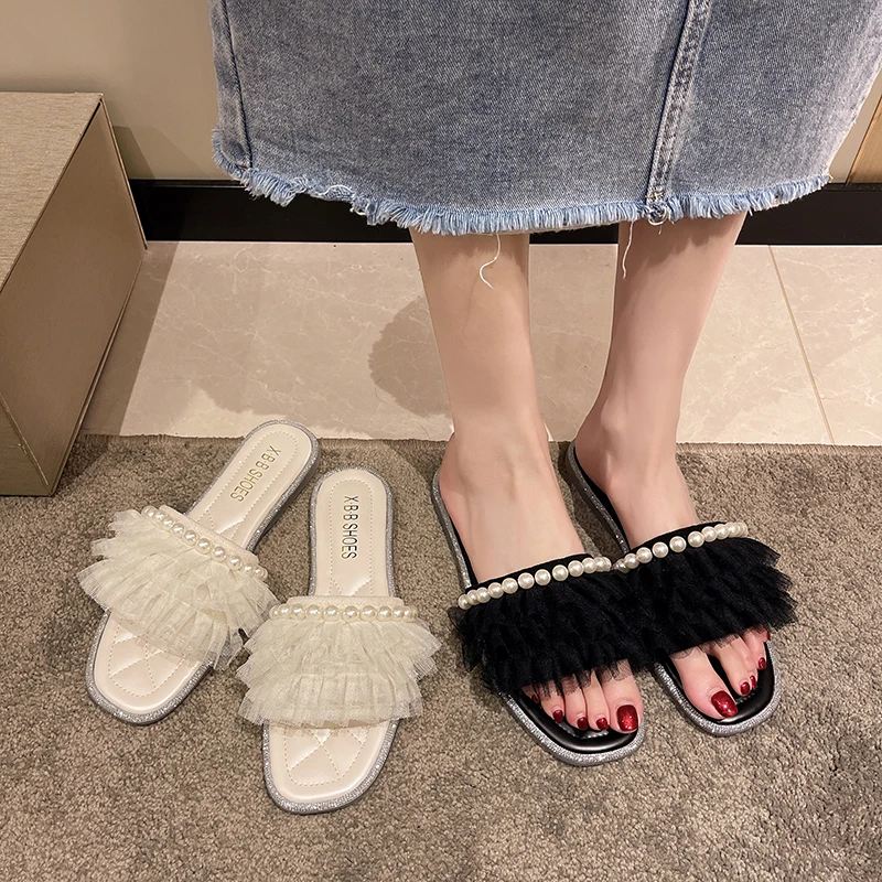Shoes Womens Slippers Outdoor Slides String Bead Shale Female Beach Fashion Pantofle Flat Summer Sabot Luxury 2022 Basic Rubber
Shoes Womens Slippers Outdoor Slides String Bead Shale Female Beach Fashion Pantofle Flat Summer Sabot Luxury 2022 Basic Rubber