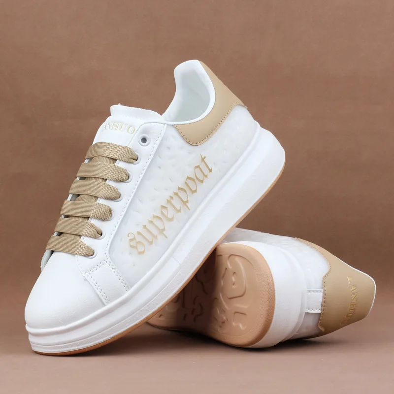 2023 new thick-soled small white shoes women's inner heightened muffin cake bottom gray tail casual sneakers men's running shoes
2023 new thick-soled small white shoes women's inner heightened muffin cake bottom gray tail casual sneakers men's running shoes