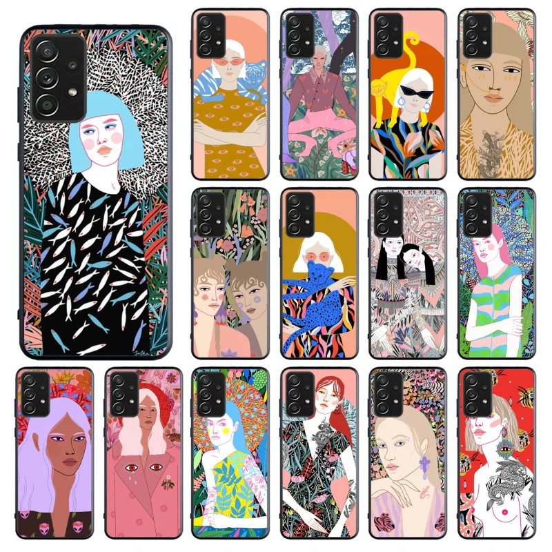 Women Flowers Russian illustration Phone Case For Samsung Galaxy A13 A03 A12 A32 A71 A11 A21S A02 A52 A72 A51 A50 A70 A31 M31
Women Flowers Russian illustration Phone Case For Samsung Galaxy A13 A03 A12 A32 A71 A11 A21S A02 A52 A72 A51 A50 A70 A31 M31