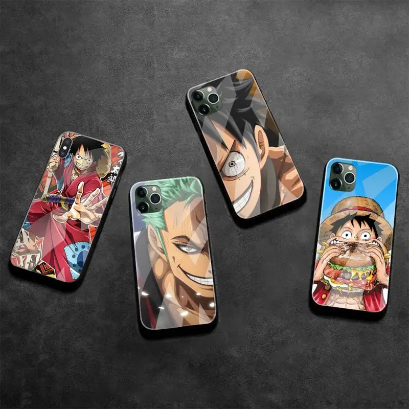 Anime One Pieces Luffy Phone Case Tempered Glass For iPhone 13 12 Mini 11 Pro XR XS MAX 8 X 7 Plus SE 2020 cover
Anime One Pieces Luffy Phone Case Tempered Glass For iPhone 13 12 Mini 11 Pro XR XS MAX 8 X 7 Plus SE 2020 cover