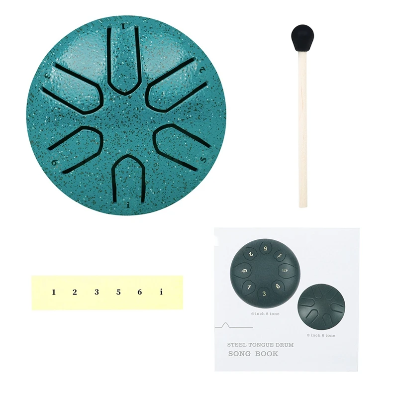 Mini Ethereal Drum 3 Inch 6 Tone Gift Ethereal Drum For Beginner Steel Tongue Drum Percussion Instrument
Mini Ethereal Drum 3 Inch 6 Tone Gift Ethereal Drum For Beginner Steel Tongue Drum Percussion Instrument