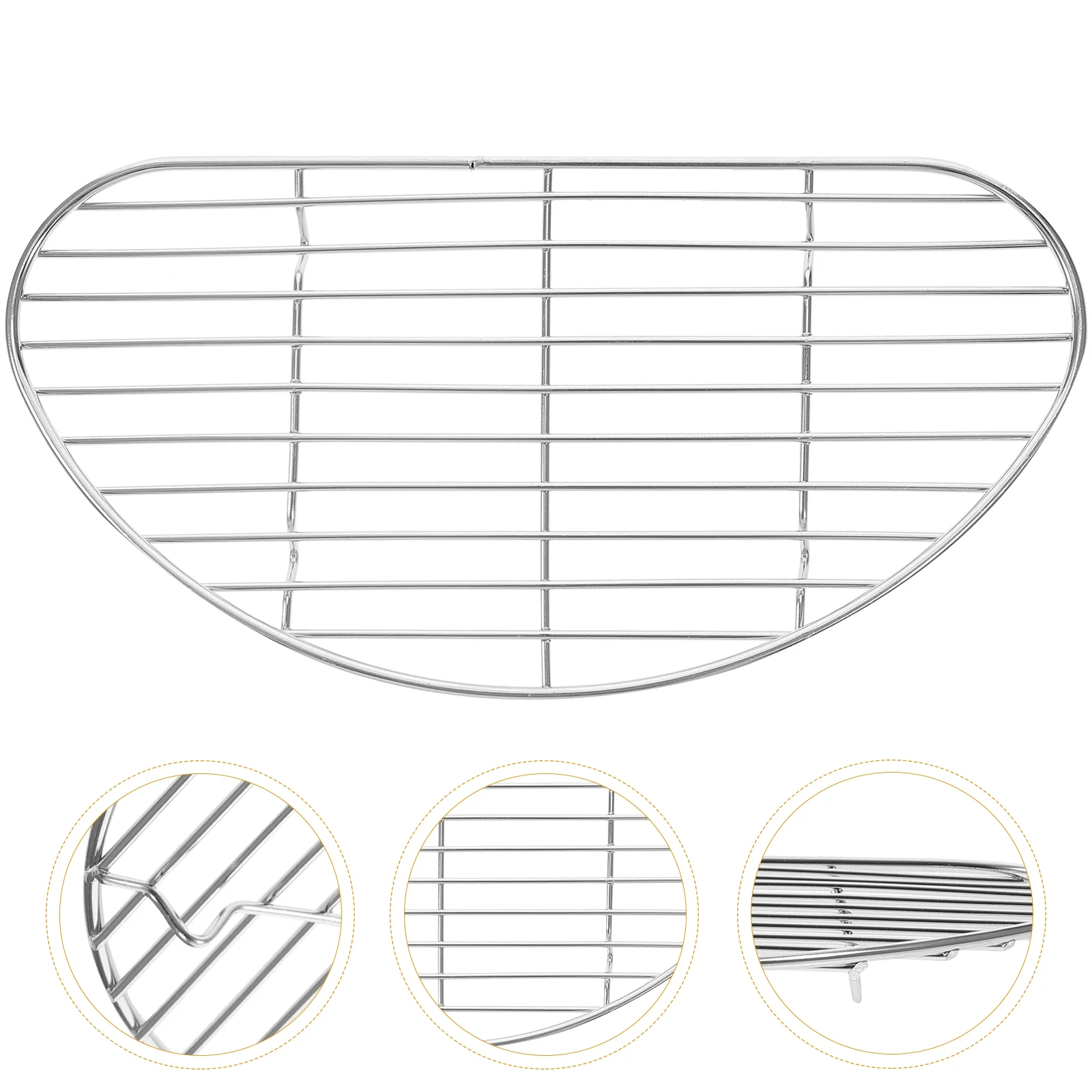 Rack Grill Grid Cooling Grates Bbq Wire Cooking Replacement Steam Barbecue Household Kitchen Wok Steaming Egg Mesh Resistant
Rack Grill Grid Cooling Grates Bbq Wire Cooking Replacement Steam Barbecue Household Kitchen Wok Steaming Egg Mesh Resistant