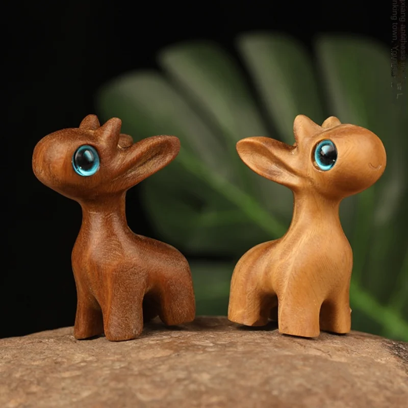 Green sandalwood deer hand-held purple sandalwood mini cute animal ornaments miniature items Artifacts kawaii accessories
Green sandalwood deer hand-held purple sandalwood mini cute animal ornaments miniature items Artifacts kawaii accessories