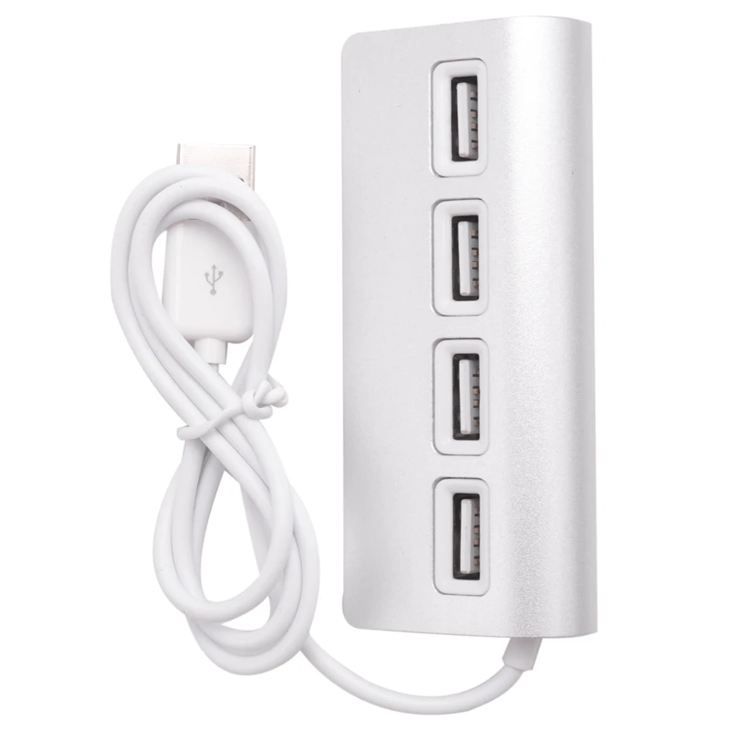 USB HUB, Premium 4 Port Aluminum USB Hub with 11 inch Shielded Cable for iMac, MacBooks, PCs and Laptops
USB HUB, Premium 4 Port Aluminum USB Hub with 11 inch Shielded Cable for iMac, MacBooks, PCs and Laptops