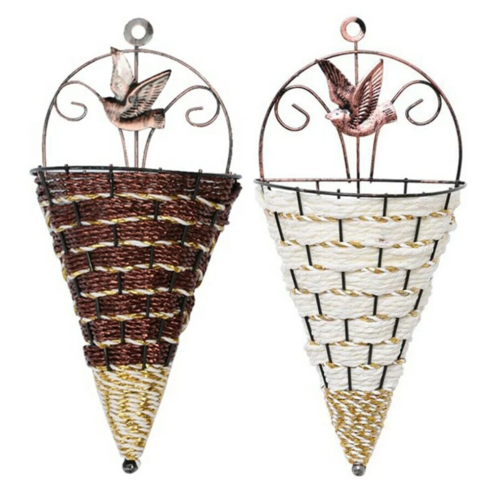 2PCS Plant Hanging Basket Garden Pots Holder Vase Rattan Balcony Wall Hanging Courtyard Garden Decor
2PCS Plant Hanging Basket Garden Pots Holder Vase Rattan Balcony Wall Hanging Courtyard Garden Decor