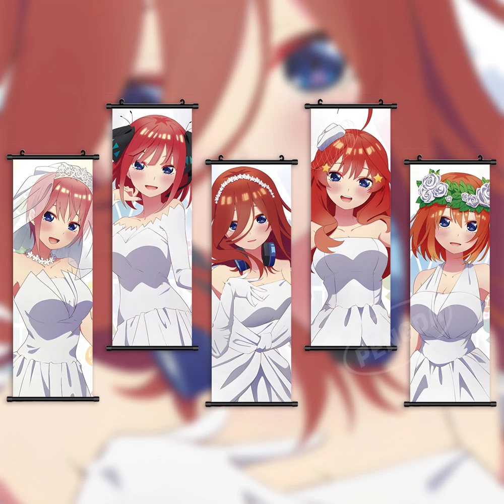 Canvas The Quintessential Quintuplets Home Decor Poster Print Nakano Yotsuba Pictures Scroll Anime Wall Artwork Hanging Painting
Canvas The Quintessential Quintuplets Home Decor Poster Print Nakano Yotsuba Pictures Scroll Anime Wall Artwork Hanging Painting