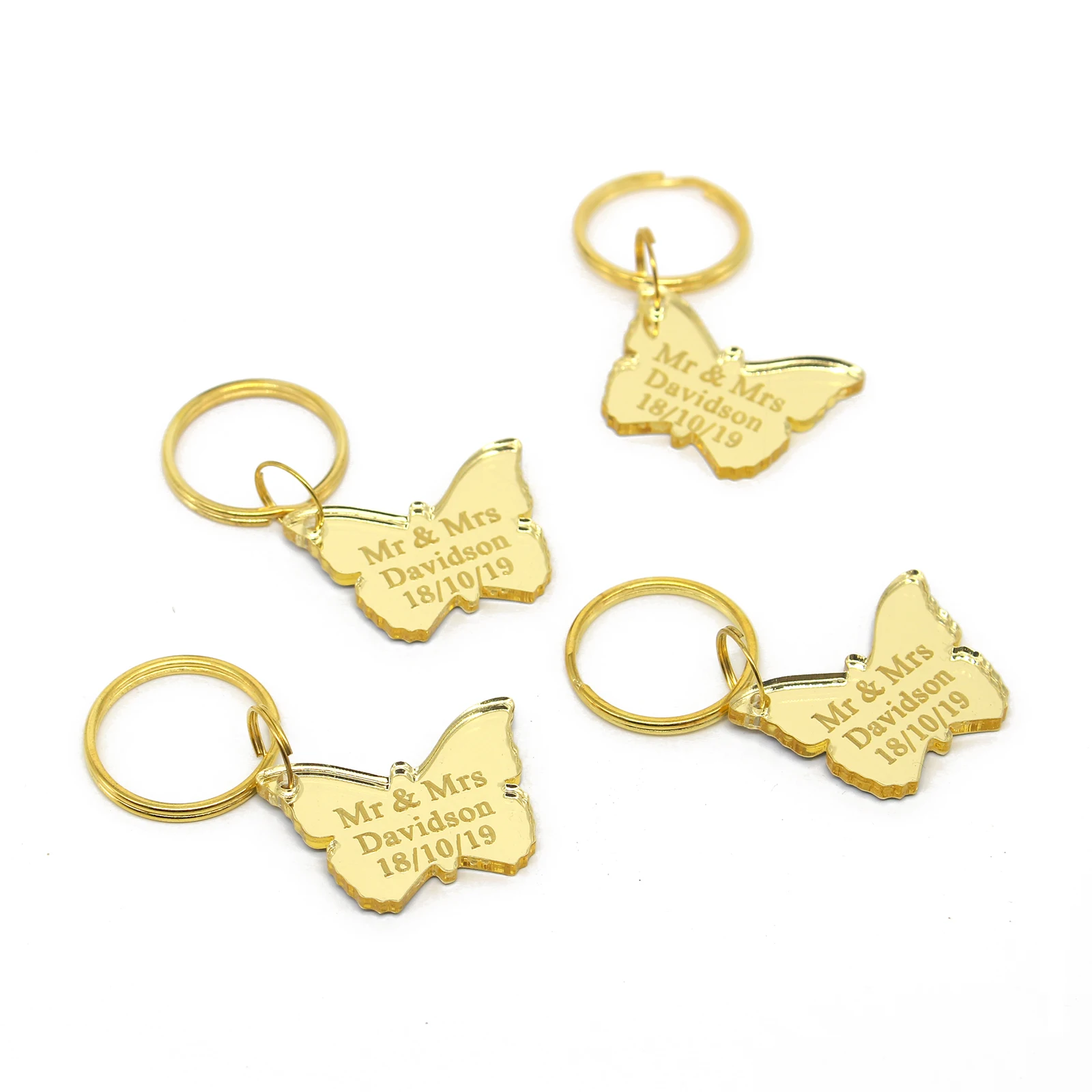 30pcs Personalized Engraved Acrylic Butterfly Keychain BabyShower Birthday Party Favor Customized Baptism Gift Souvenirs Keyring
30pcs Personalized Engraved Acrylic Butterfly Keychain BabyShower Birthday Party Favor Customized Baptism Gift Souvenirs Keyring