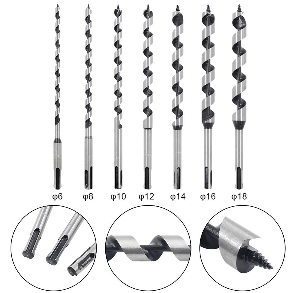 7Pcs 9Inch Wall Hole Saw Drilling SDS PLUS Shank Long Wood Drill Bits Wood Door Hole Opening Woodworking Drill Bit 6-18mm
7Pcs 9Inch Wall Hole Saw Drilling SDS PLUS Shank Long Wood Drill Bits Wood Door Hole Opening Woodworking Drill Bit 6-18mm
