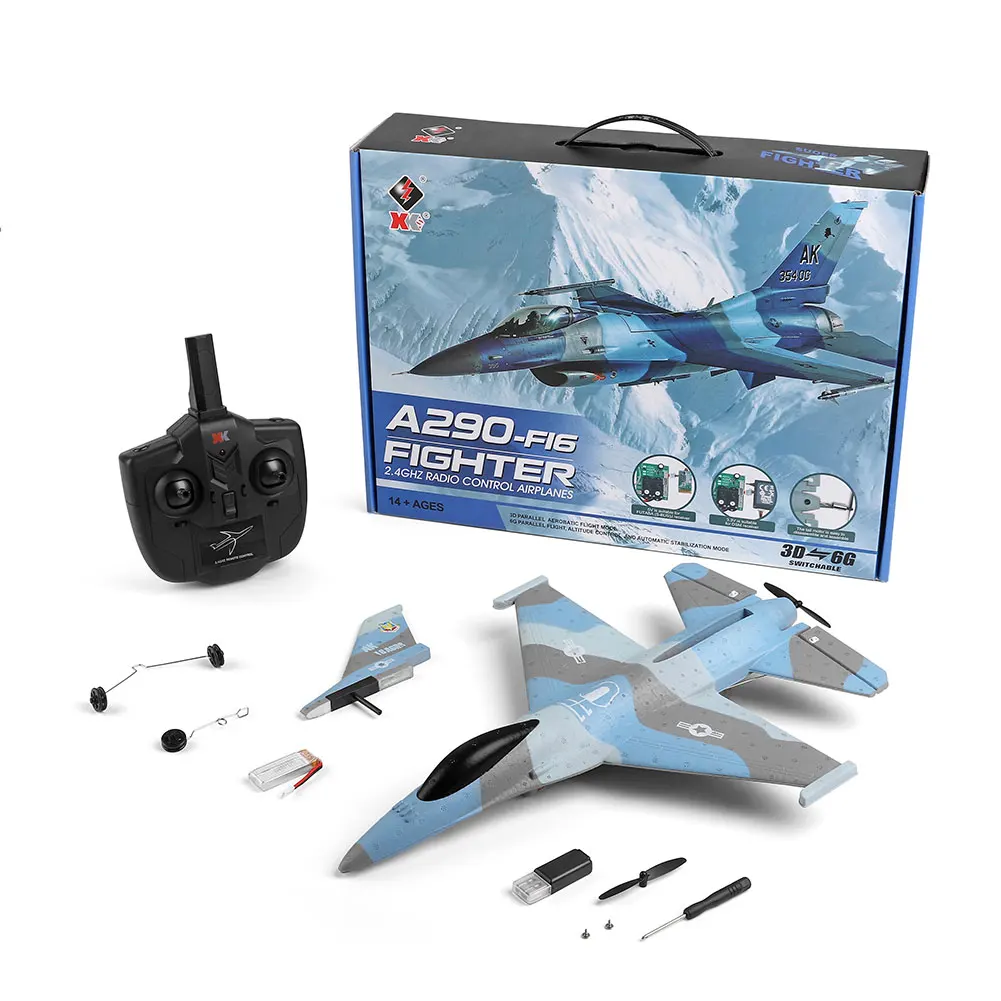 Радиоуправляемый самолет XK A290 EPP Foam, 3 канала, 2,4 ГГц, дистанционное управление, детские игрушки для начинающих
Радиоуправляемый самолет XK A290 EPP Foam, 3 канала, 2,4 ГГц, дистанционное управление, детские игрушки для начинающих