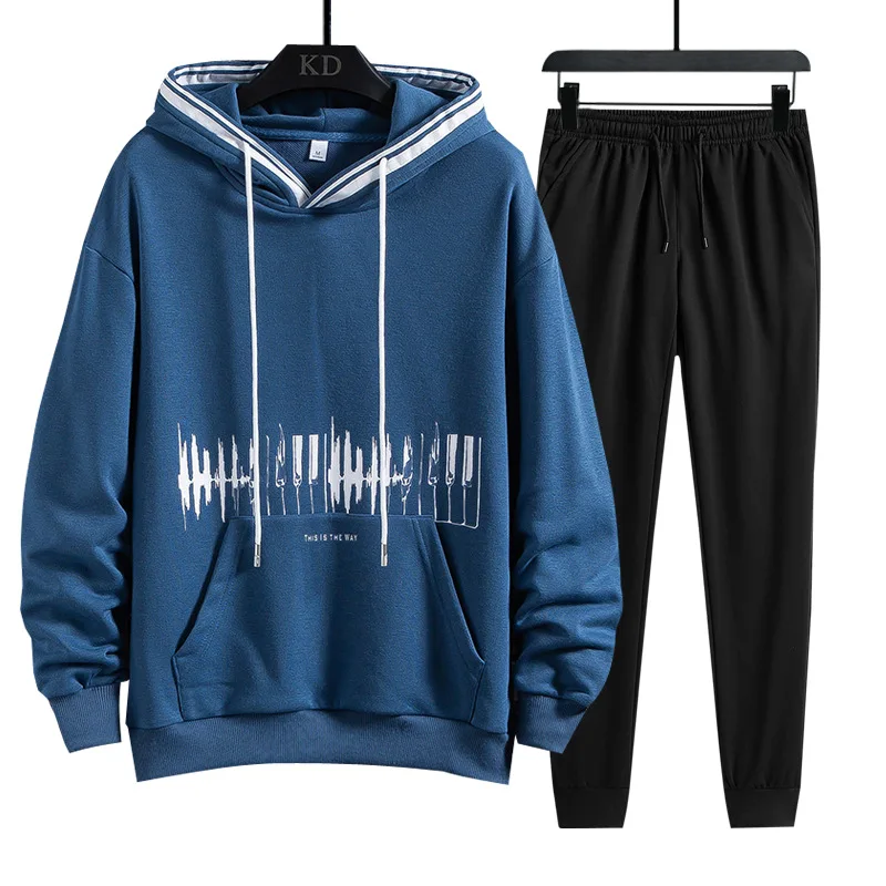 Fashion color matching men's sweater set 2022 autumn and winter new men's casual sportswear set men's Hoodie
Fashion color matching men's sweater set 2022 autumn and winter new men's casual sportswear set men's Hoodie