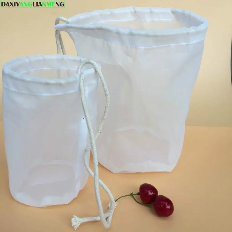 10pcs/lot-Dia=9/14/19/23cm - 120/200/300mesh Handwork Stitch Cylindrical Nylon Bags Beam Pocket Coffee Wine Soybean Milk Filter
10pcs/lot-Dia=9/14/19/23cm - 120/200/300mesh Handwork Stitch Cylindrical Nylon Bags Beam Pocket Coffee Wine Soybean Milk Filter