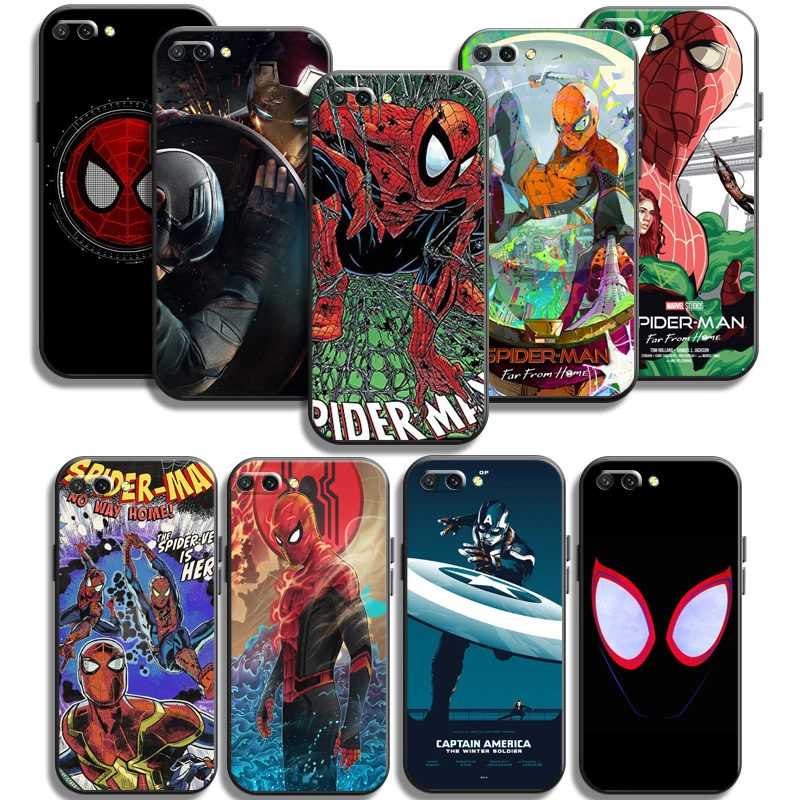 Marvel Spiderman Phone Cases For Huawei Honor P30 P40 Pro P30 Pro Honor 8X V9 10i 10X Lite 9A Back Cover Soft TPU Carcasa
Marvel Spiderman Phone Cases For Huawei Honor P30 P40 Pro P30 Pro Honor 8X V9 10i 10X Lite 9A Back Cover Soft TPU Carcasa