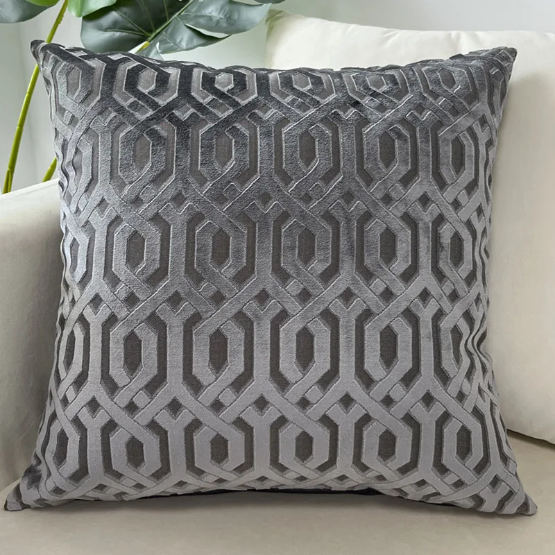 Decorative Luxury Jacquard Velvet Geo Cushion Cover Thick Soft Sofa Throw Pillowcase Seat Cushion Cover Home from Factory
Decorative Luxury Jacquard Velvet Geo Cushion Cover Thick Soft Sofa Throw Pillowcase Seat Cushion Cover Home from Factory