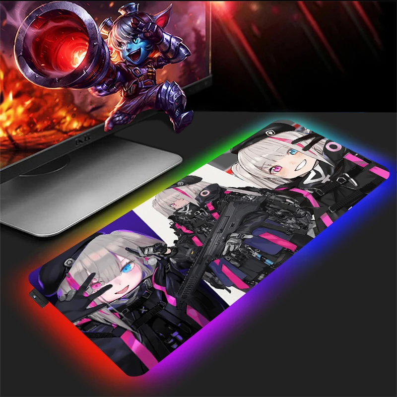 Girls Frontline Computer Mouse Pad Gamer Rgb Keyboard Large Backlit Mousepad Pads Xxl Gaming Anime Mats Mat Carpet Pc Desk Mause
Girls Frontline Computer Mouse Pad Gamer Rgb Keyboard Large Backlit Mousepad Pads Xxl Gaming Anime Mats Mat Carpet Pc Desk Mause