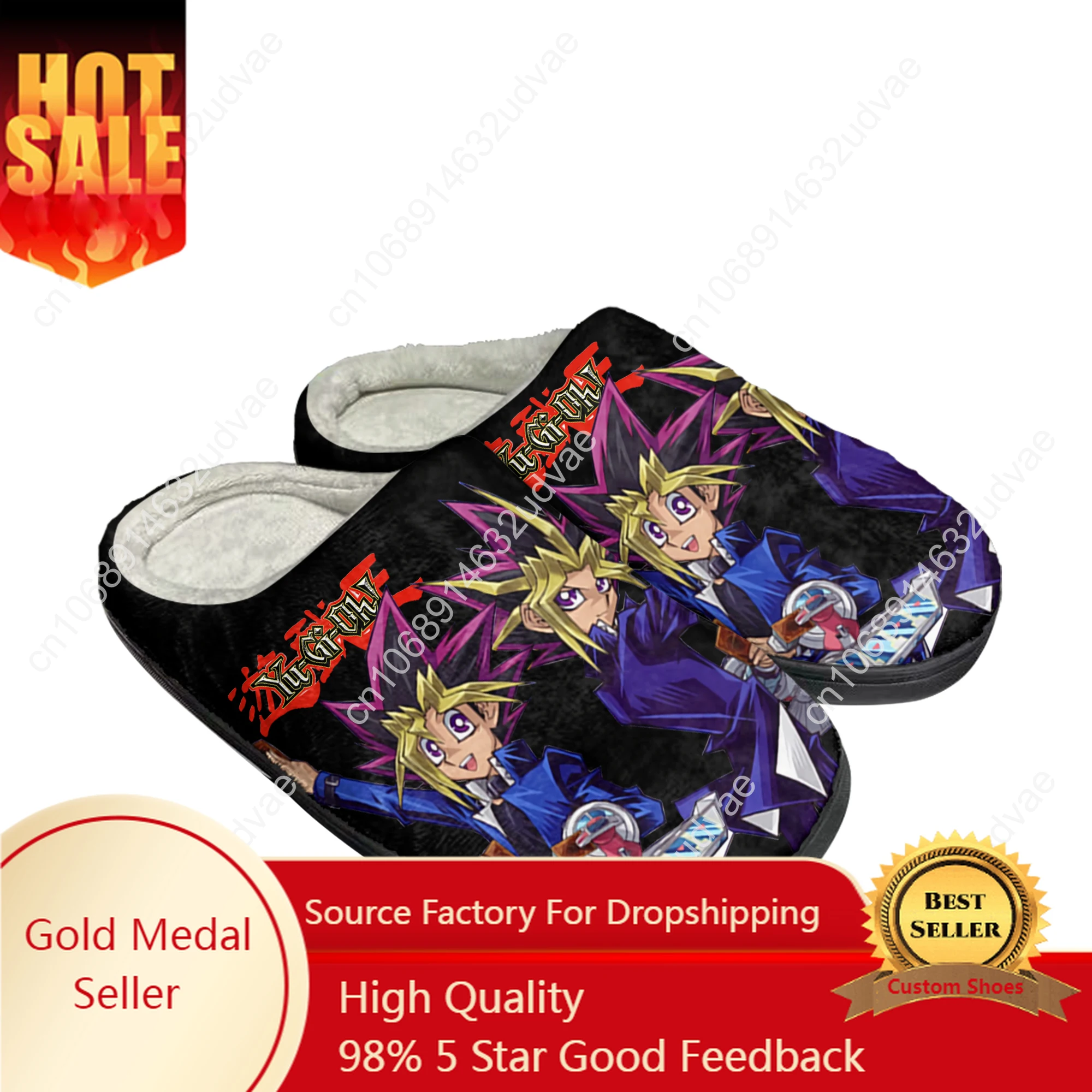 Yu-Gi-Oh Yami Mutou Millennium Puzzle Home Cotton Custom Slippers Mens Womens Sandals Plush Keep Warm Shoes Thermal Slipper
Yu-Gi-Oh Yami Mutou Millennium Puzzle Home Cotton Custom Slippers Mens Womens Sandals Plush Keep Warm Shoes Thermal Slipper