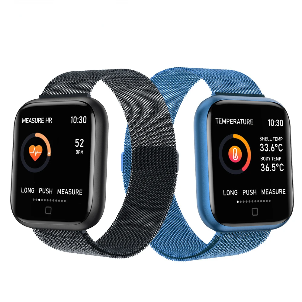 T80S Smart Watch Men Women Body Temperature Heart Rate Blood Pressure Monitor Smart Bracelet Fitness Tracker Watches Hot Sale
T80S Smart Watch Men Women Body Temperature Heart Rate Blood Pressure Monitor Smart Bracelet Fitness Tracker Watches Hot Sale