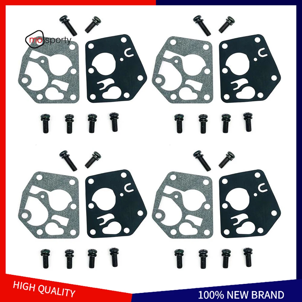 Carburetor Repair Kit for Briggs & Stratton 498809 498809A 497619 494406 Float Bowl Gasket Diaphragm Screws Rebuild Parts
Carburetor Repair Kit for Briggs & Stratton 498809 498809A 497619 494406 Float Bowl Gasket Diaphragm Screws Rebuild Parts