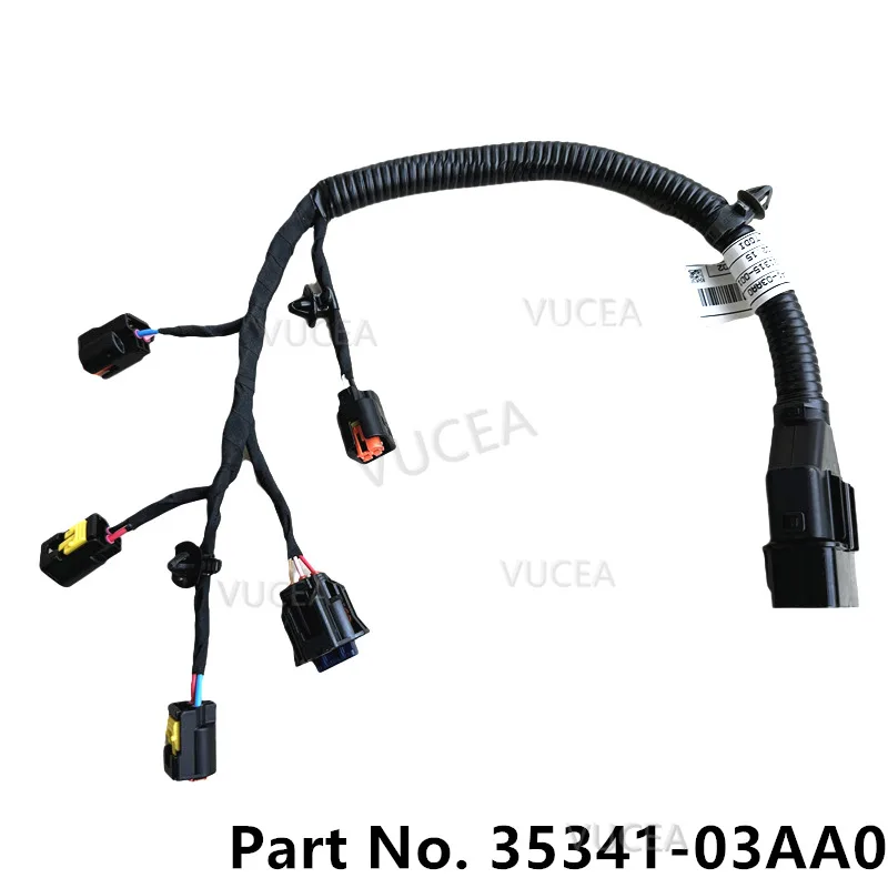 WIRE HARNESS-GDI INJECTOR For 2016 - 2020 Hyundai I30 Elantra AD Niro Fuel Injector Harness 35341-03AA0 35341 03AA0 3534103AA0
WIRE HARNESS-GDI INJECTOR For 2016 - 2020 Hyundai I30 Elantra AD Niro Fuel Injector Harness 35341-03AA0 35341 03AA0 3534103AA0