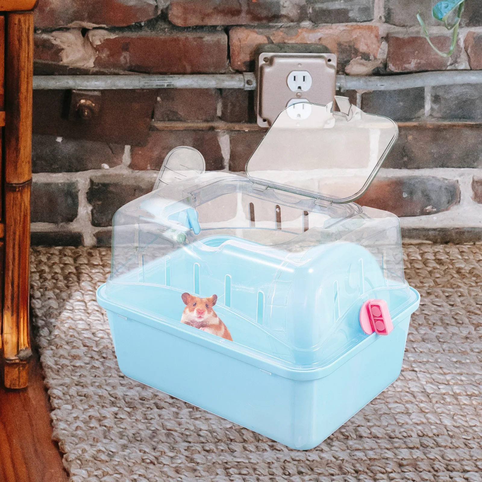 Hamster Cage Hamsters Cages Transparent Case Travel Carrier Clear Container Small Guinea Supply
Hamster Cage Hamsters Cages Transparent Case Travel Carrier Clear Container Small Guinea Supply
