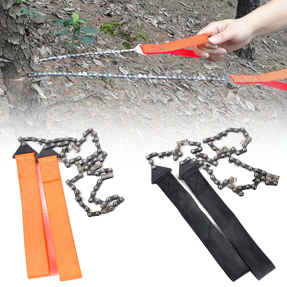 Outdoor Hand Chain Saw Pocket Chain Saw Garden Tool 11 Tooth 24 inch Portable Camping Survival Wire Saw
Outdoor Hand Chain Saw Pocket Chain Saw Garden Tool 11 Tooth 24 inch Portable Camping Survival Wire Saw