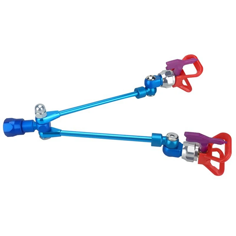 Airless Paint Spray Extension Pole Double 517 Nozzle Head Painting For Sprayer Guard Powerful Spraying Tool
Airless Paint Spray Extension Pole Double 517 Nozzle Head Painting For Sprayer Guard Powerful Spraying Tool