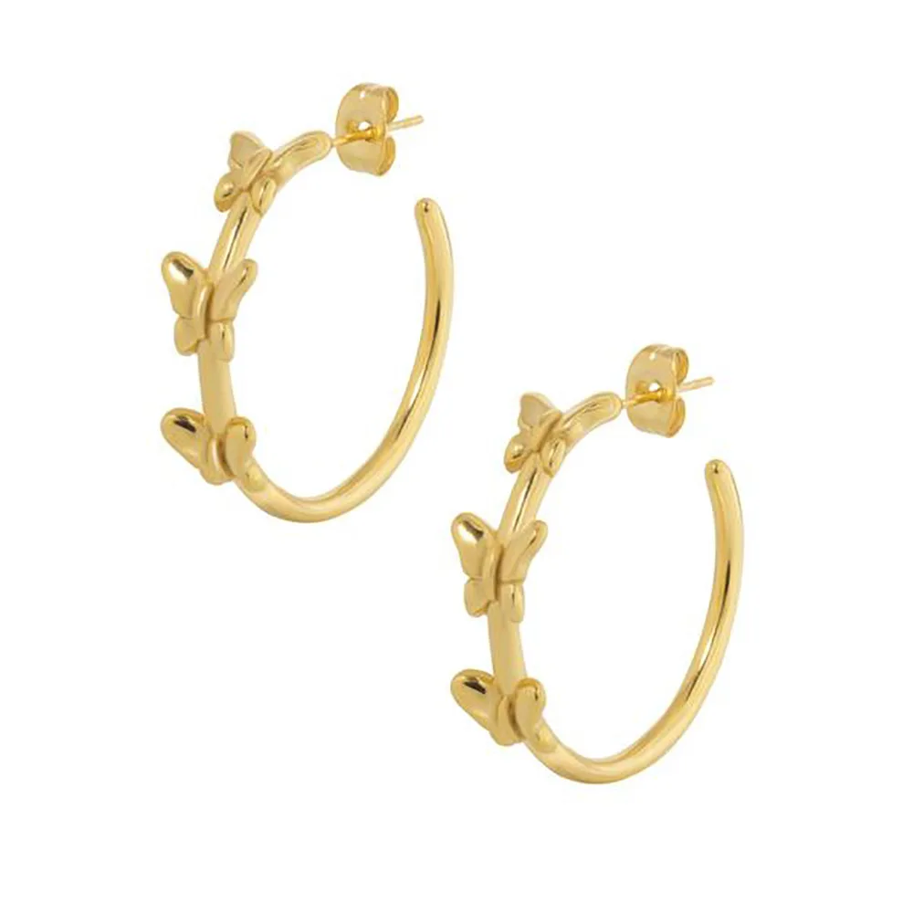 Wholesale Fashion Butterfly Earring For Women Metal Alloy Ear Ring Ladies Ear Jewelry Girl's Simple Party Gifts Accessories 2022
Wholesale Fashion Butterfly Earring For Women Metal Alloy Ear Ring Ladies Ear Jewelry Girl's Simple Party Gifts Accessories 2022