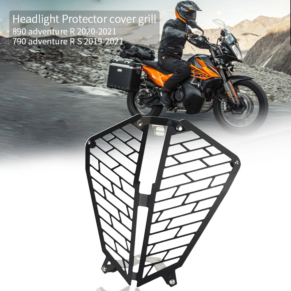 Motorcycle Headlight Head Light Guard Protector Cover Protection Grill 790 adventure R/S For 790 890 adventure R 2019 2020 2021
Motorcycle Headlight Head Light Guard Protector Cover Protection Grill 790 adventure R/S For 790 890 adventure R 2019 2020 2021