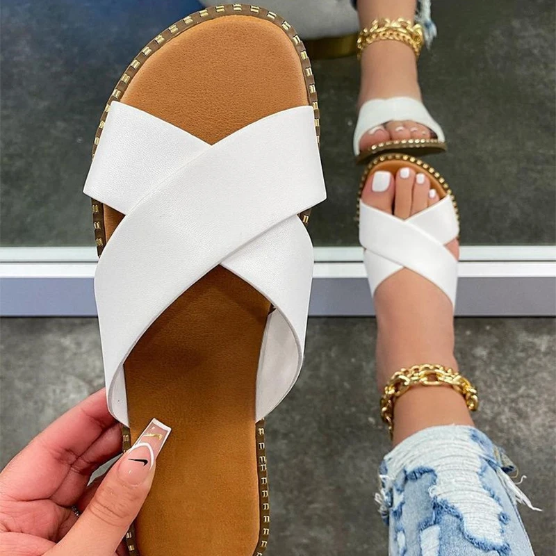 Women's Square Toe Slippers Women's Casual Slippers Summer Beach Flats Low Price Clearance
Women's Square Toe Slippers Women's Casual Slippers Summer Beach Flats Low Price Clearance