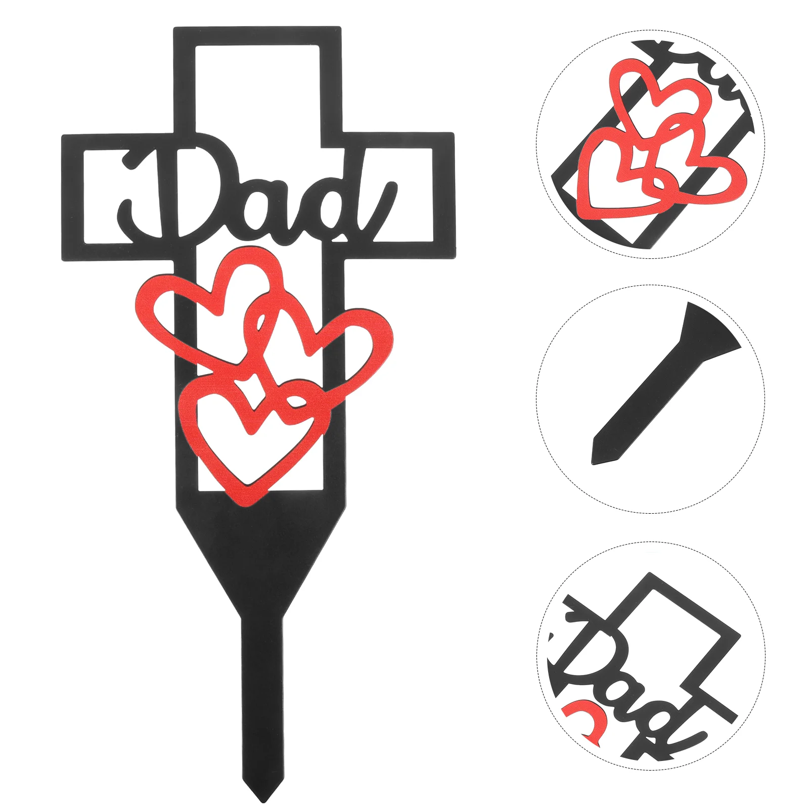 Grave Metal Cross Stake Memorial Ornament Grave Decorations Cemetery Remembrance Bereavement Garden Stake Outdoor Ornaments
Grave Metal Cross Stake Memorial Ornament Grave Decorations Cemetery Remembrance Bereavement Garden Stake Outdoor Ornaments