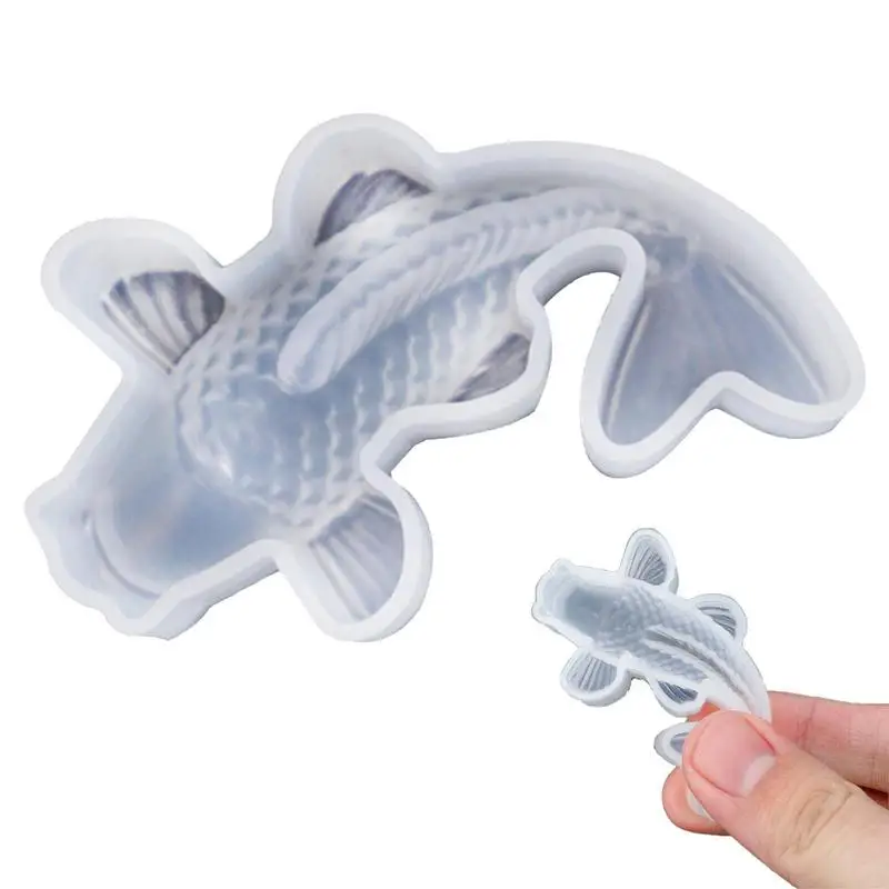 

3D Fish Shape Silicone Mold Cake Chocolate Jelly Sugar Craft Mould DIY Cake Decorating Moulds Kitchen Baking Tool