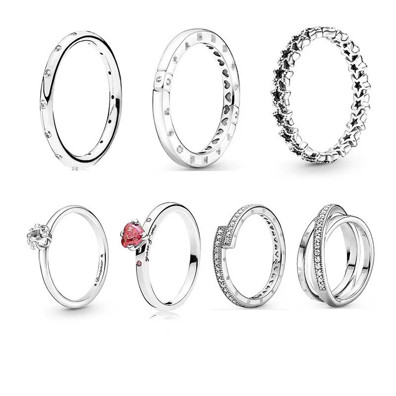 925 Sterling Silver Ladies Jewelry Sparkling Pavé Three Rings Interlaced You and Me Waterdrop Classic Ring Fit Original Pandora
925 Sterling Silver Ladies Jewelry Sparkling Pavé Three Rings Interlaced You and Me Waterdrop Classic Ring Fit Original Pandora