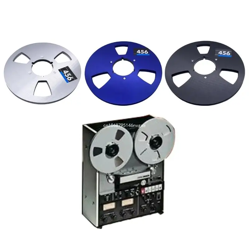

New 1/4 10 Inch Empty Tape Reel Nab Hub Reel-To-Reel Recorders Accessory Empty Aluminum Disc Opening Machine Parts New Dropship