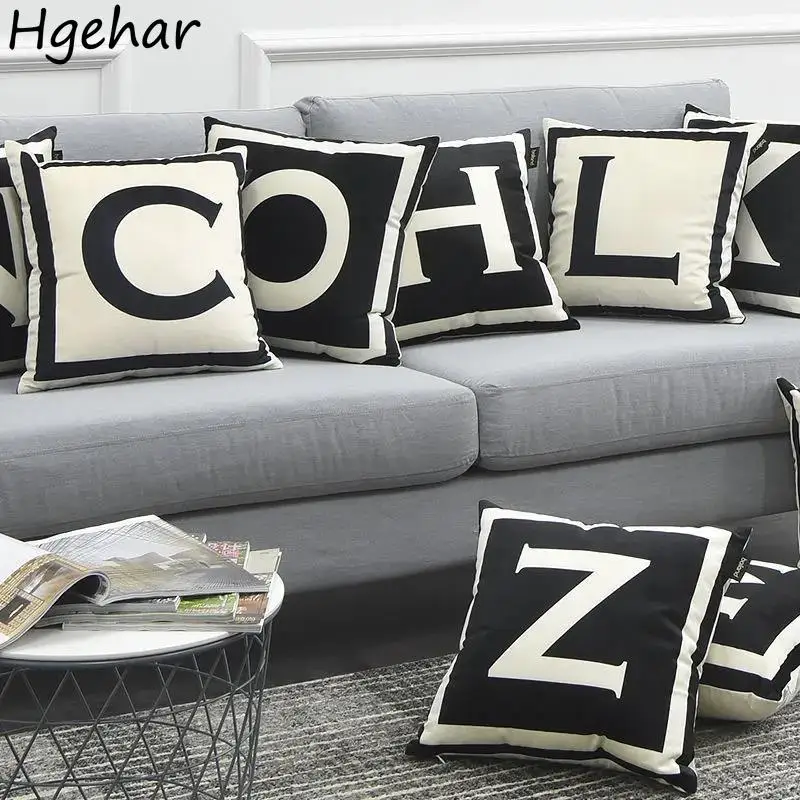 Letter Cushion Covers Living Room Sofa Throw Pillows Protector Simple Modern Home Decor 45x45 Pillowcase Removable Soft Cover
Letter Cushion Covers Living Room Sofa Throw Pillows Protector Simple Modern Home Decor 45x45 Pillowcase Removable Soft Cover